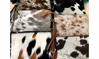 Martin Enterprises Small Crossbody Saddle Blanket Genuine Leather women bag western handbag purse Code 1003