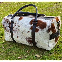 martin enterprises real cowhide leather duffel bag cow skin hairon leather exotic travel sports bag large size gym bag overnight bag choose your color code 1015