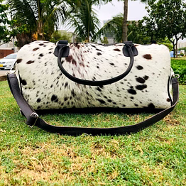 martin enterprises real cowhide leather duffel bag cow skin hairon leather exotic travel sports bag large size gym bag overnight bag choose your color code 1018
