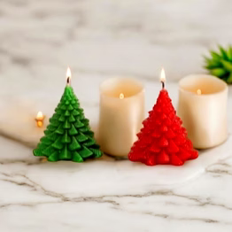 amore christmas tree candle
