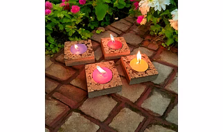 TLIGHT CANDLES WITH CORK BASE