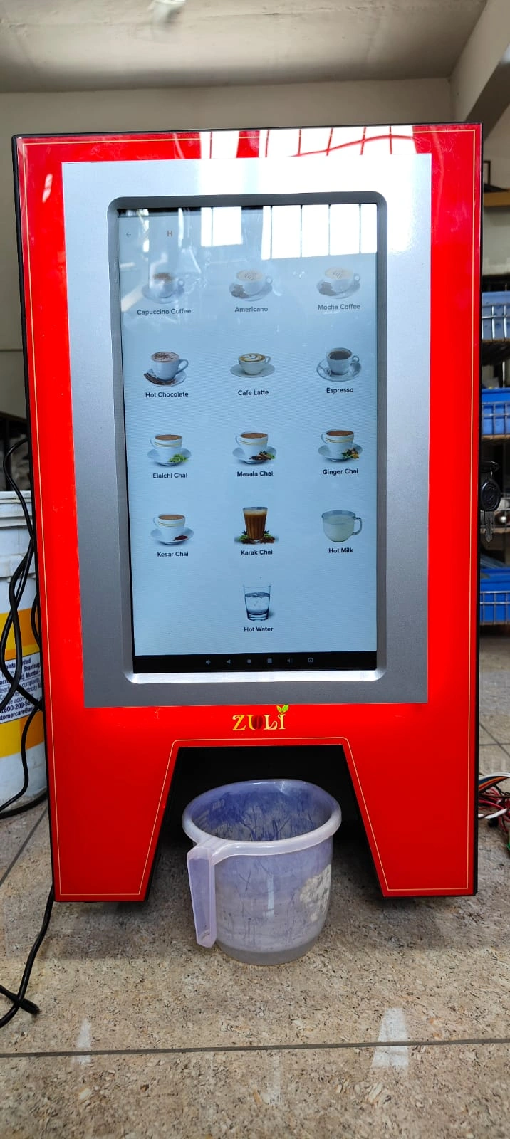 TEA AND COFFEE MACHINE-1