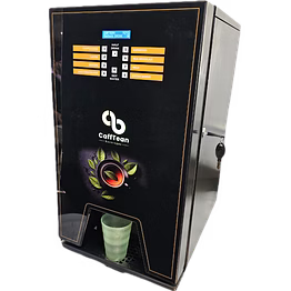 cafftean beverages 4 option metal door coffee and tea machine
