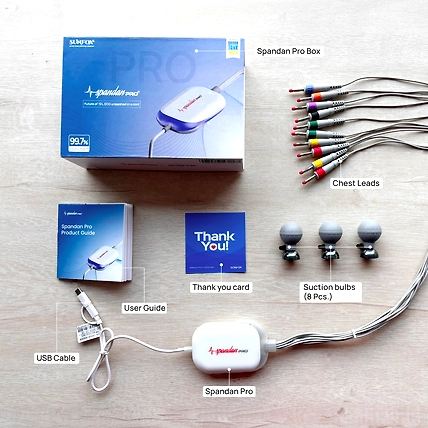 Spandan PRO pocket ECG with AI-3