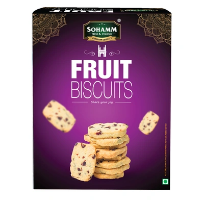 Premium Fruit Biscuit Cookies