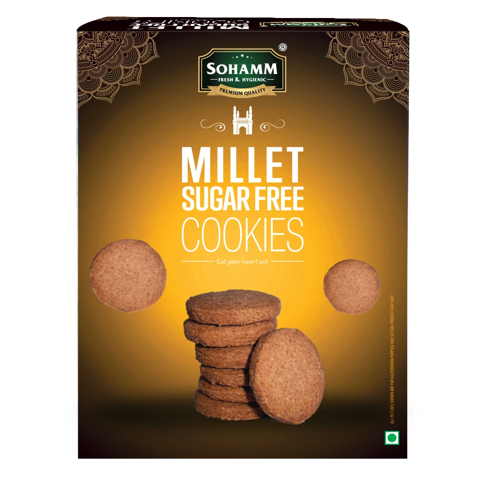 Premium Millet SugarFree Cookies-MilletSugarFree200G