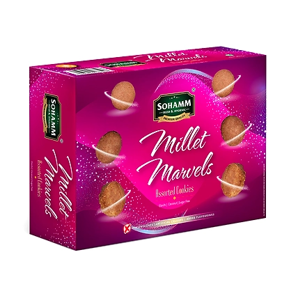 Premium Millet Cookies (gift pack )-MilletMarvels400G
