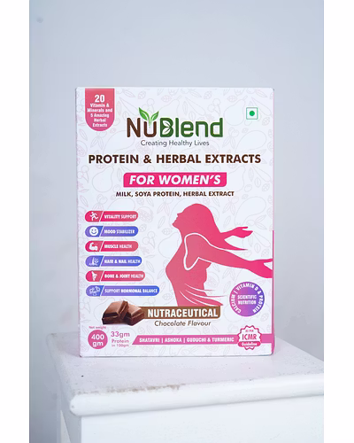 NuBlend  women's protein &amp; Herbal powder-12542163