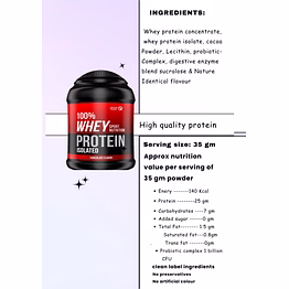 whey protein isolate / high quality lab test verified for amino acid profile