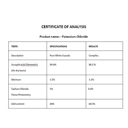 Potassium Chloride 98%-12542520