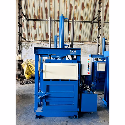 hydraulic baling machine