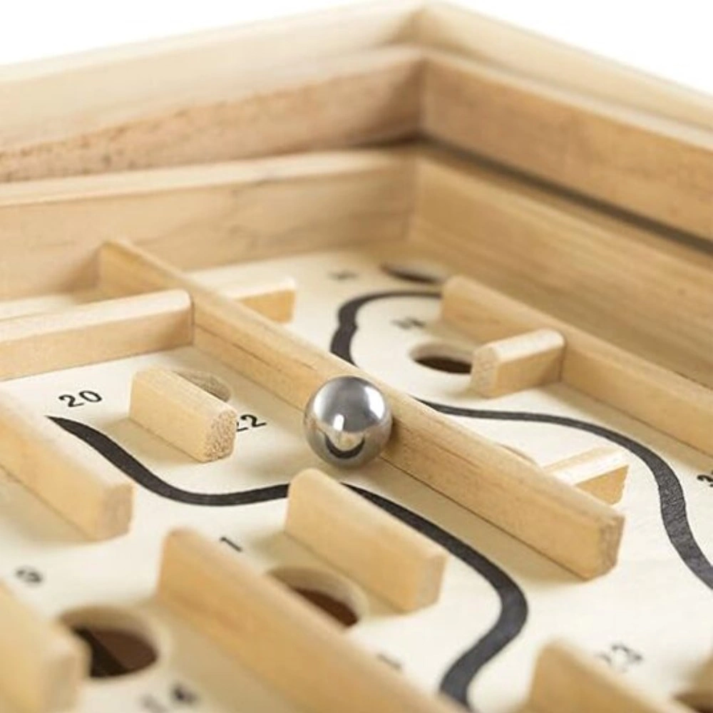 Wooden Maze Game-1