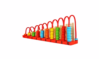 Wooden Calculation Shelf