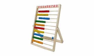 Wooden Abacus Counting Number Frame