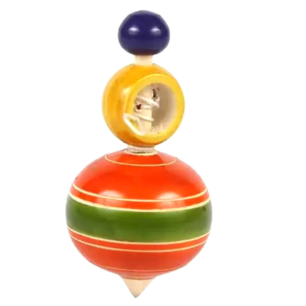 Wooden Dome Spinning Top-12543516