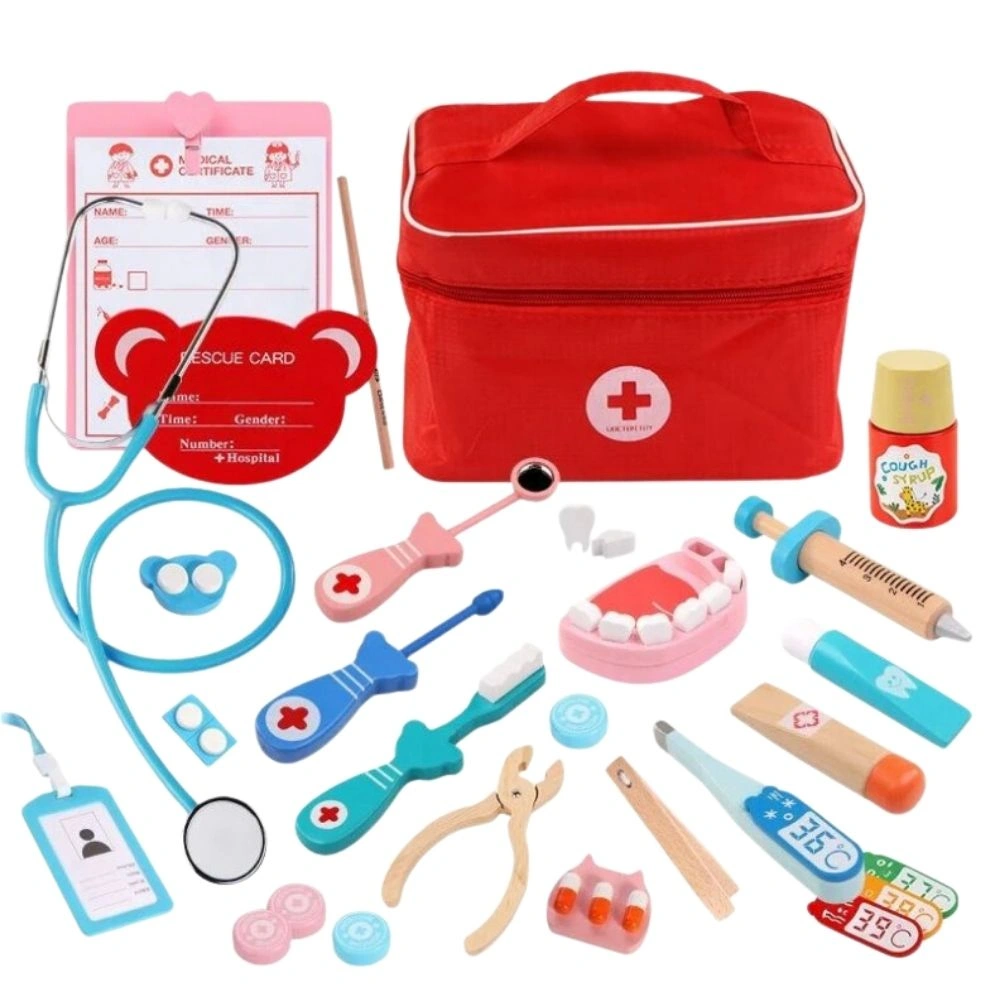 Wooden Doctor Toy Set-1