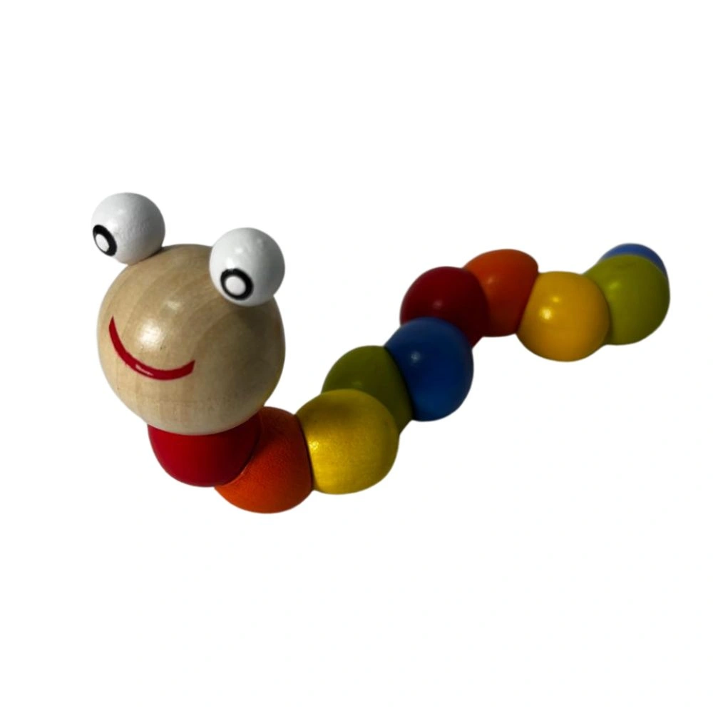 Wooden Caterpillar Toy-2