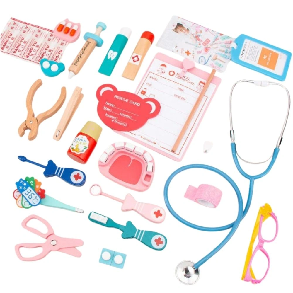 Wooden Doctor Toy Set-2