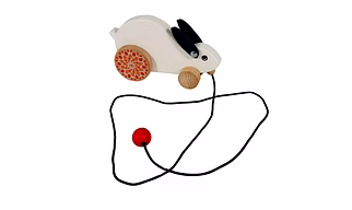 Wooden Push and Pull Toy - Rabbit