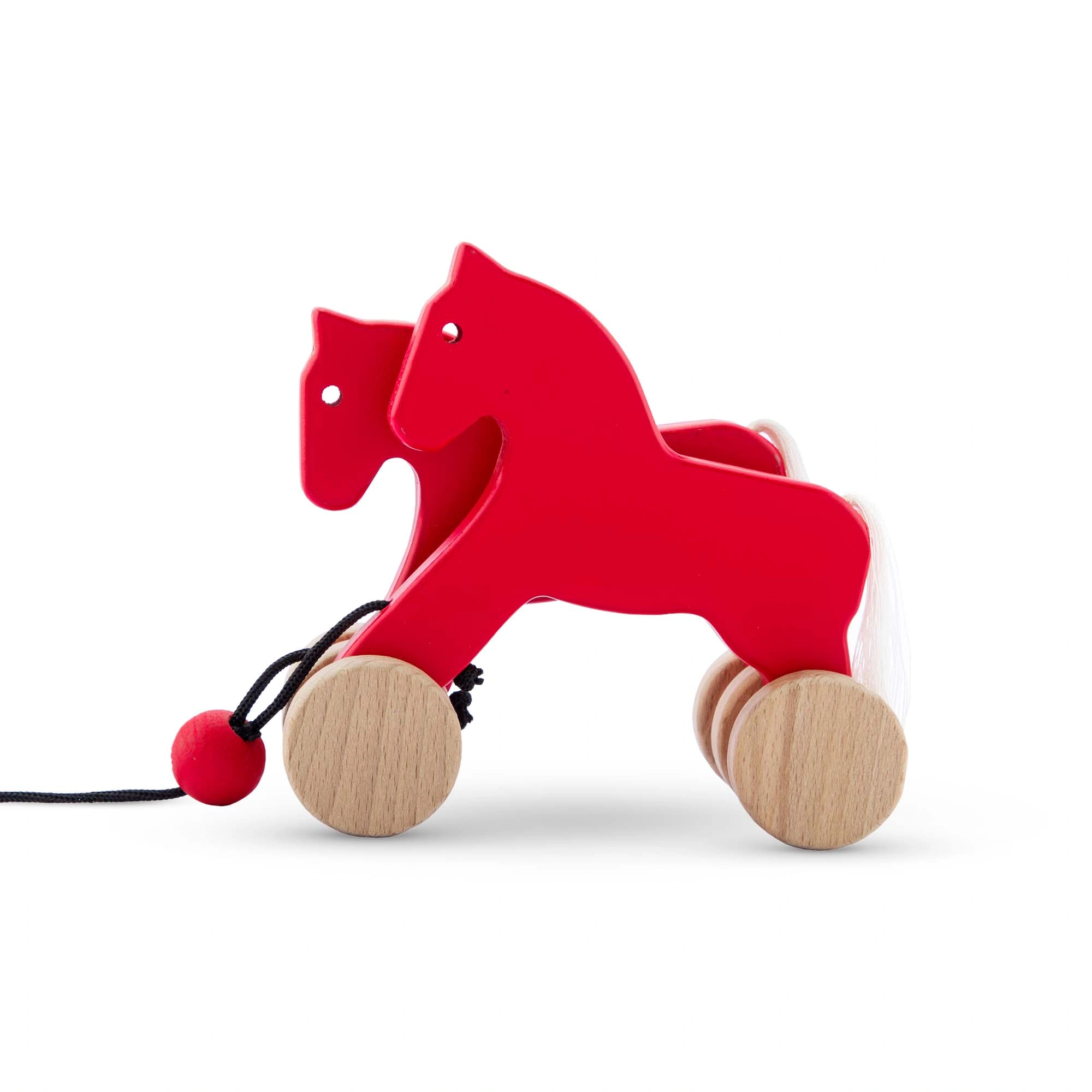 Wooden Push and Pull Toy - Horse-12645605