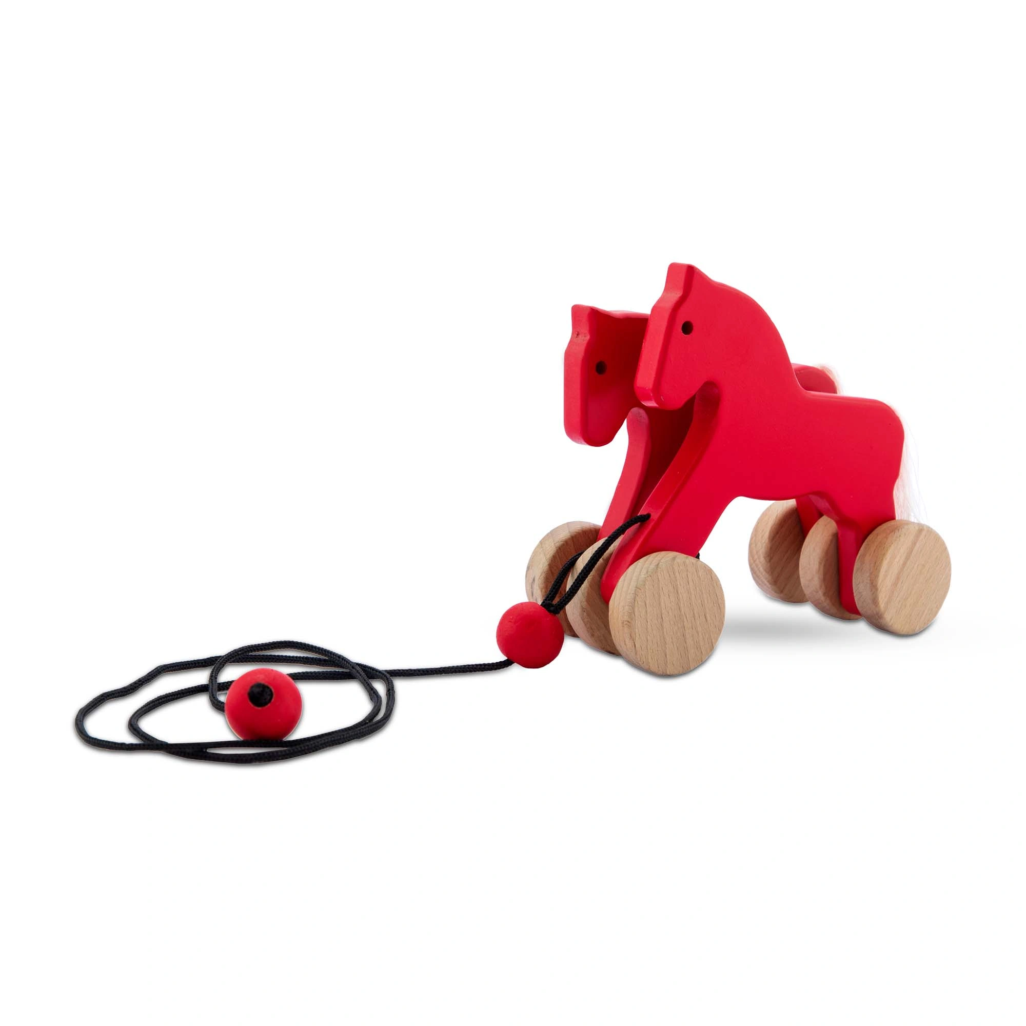 Wooden Push and Pull Toy - Horse-1