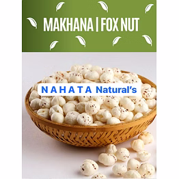 organic makhana (foxnut) - ayurvedic gluten-free superfood