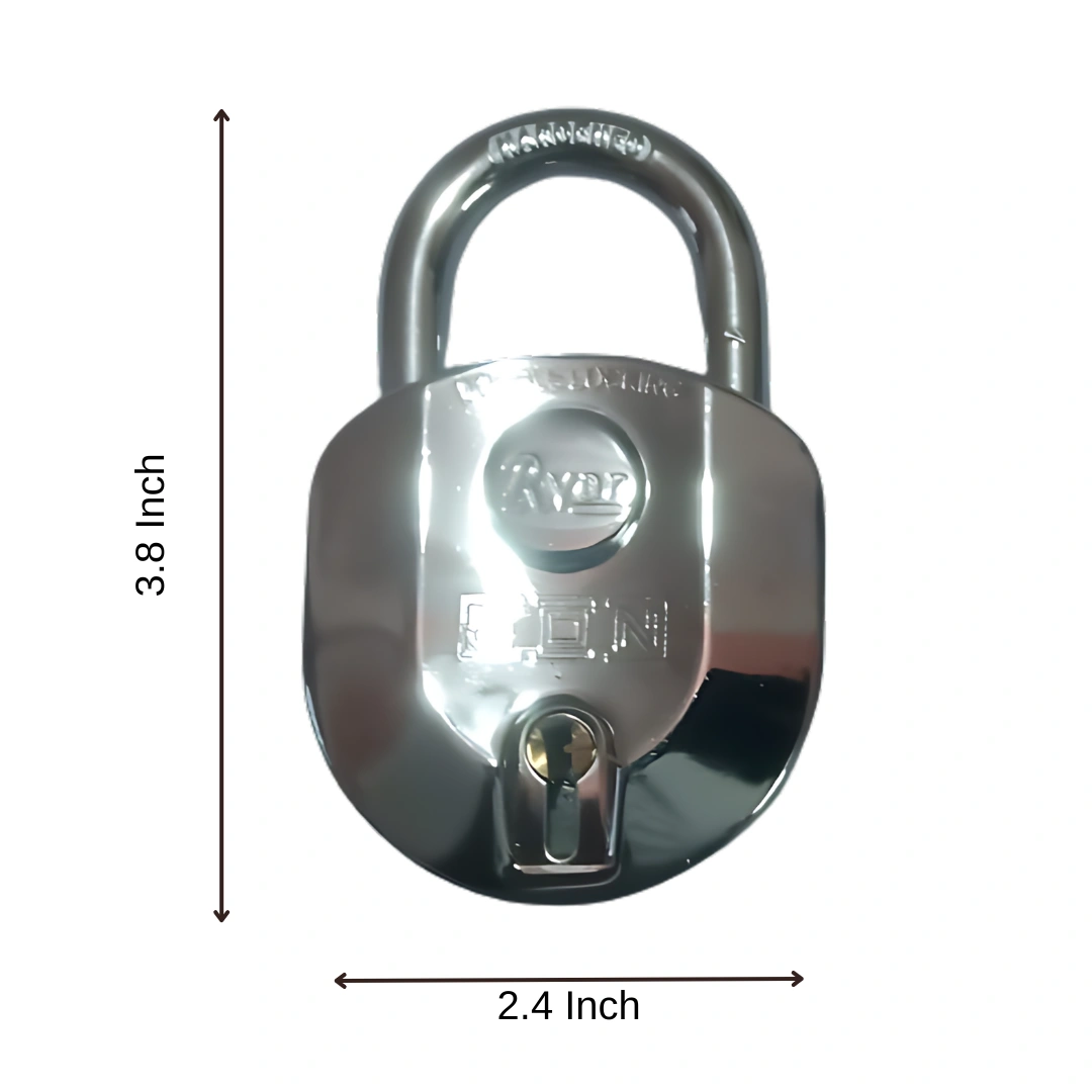 Ryan Eon, 66 mm , 8 lever, steel padlock-1