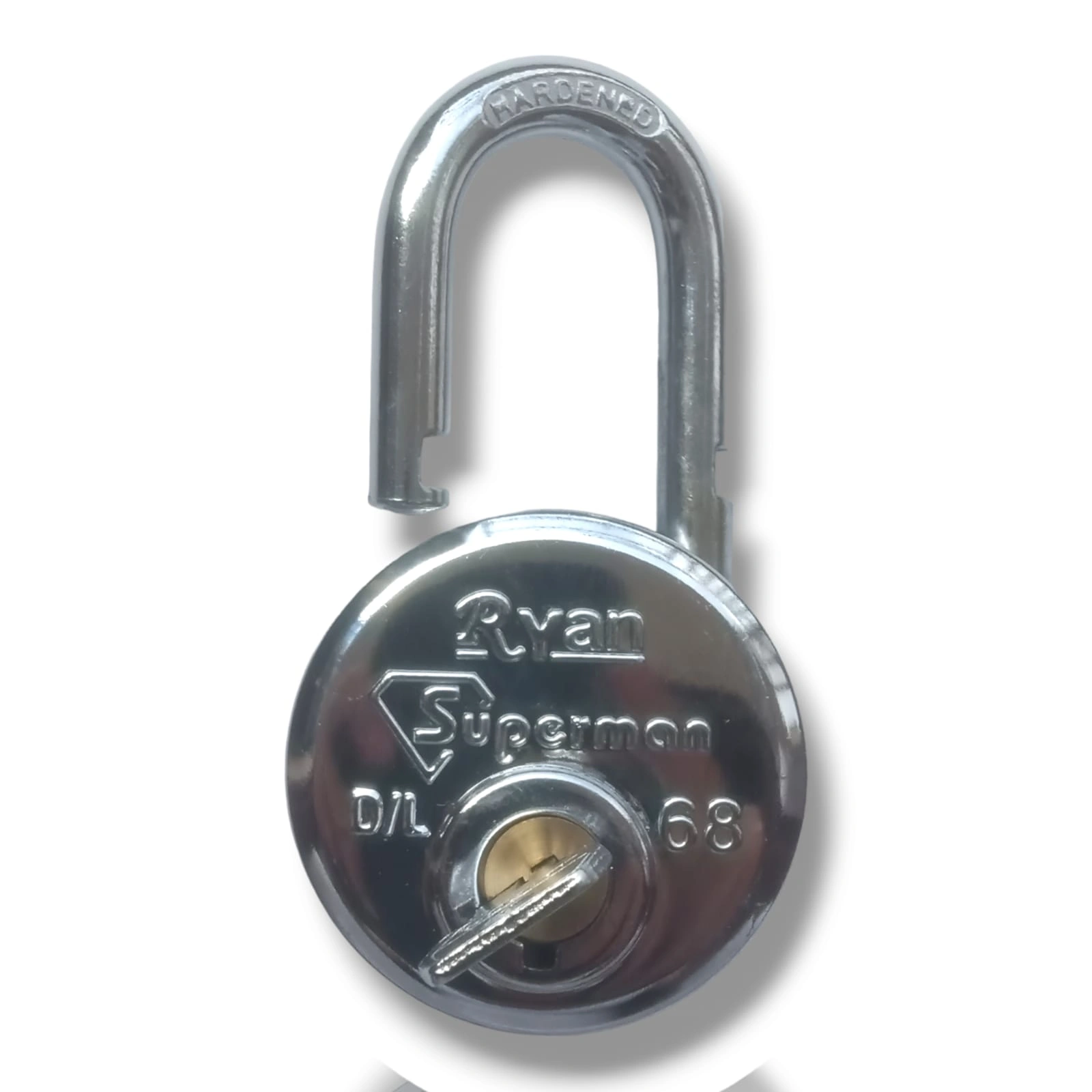 Ryan Superman 68mm Steel Padlock - Double Locking with 3 Keys-2