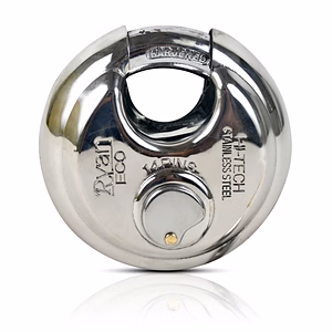 Ryan ECO, 90mm, 14 pins, Disc Padlock