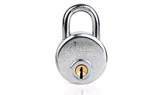 Ryan Superman 68mm Steel Padlock - Double Locking with 3 Keys