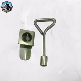 ms eco welded lock with key - secure your valuables with confidence