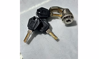 Durable Metal Cam Lock with DS Keys for Panels, Cabinets & Enclosures