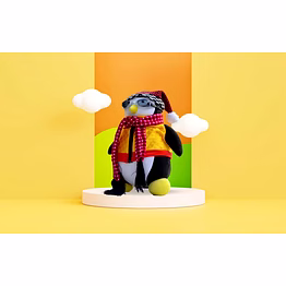 christmas penguin