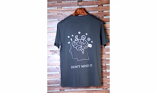 Vocalthread Printed Cotton Grey TShirt