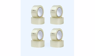 Transparent Tapes For Packaging - 2 Inches X 100 Meters(Pack Of 6)