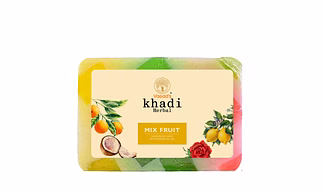 Vagad's Khadi Mix Fruit Handmade Soap - Refreshing & Nourishing