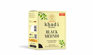 Vagad's khadi Black Mehndi Ammonia Free Henna