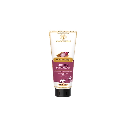 Vagad's Herbal Onion &amp; fenugreek Conditioner - Stronger and thicker hair-VK1122