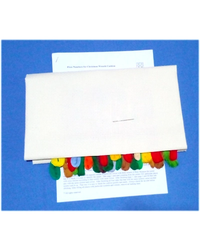 Christmas Wreath Cross Stitch Kit-3