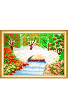 White Bridge Cross Stitch Kit