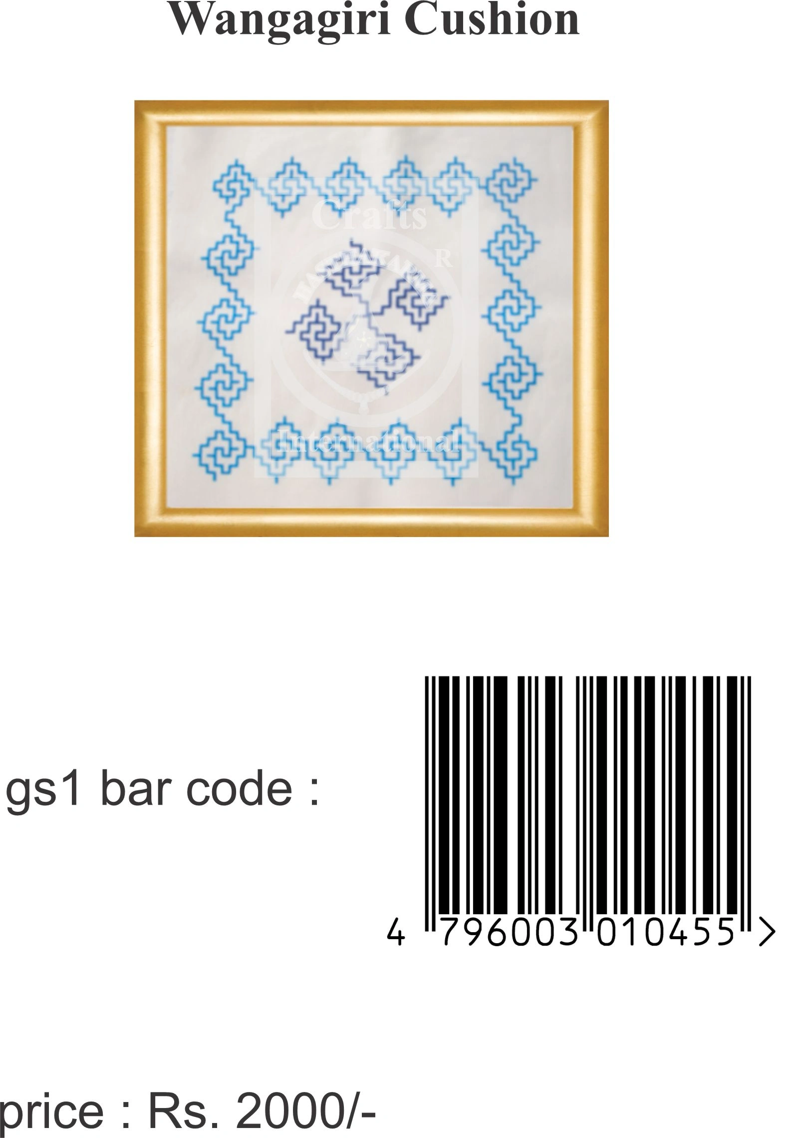 Wangagiri Cross Stitch Kit-3