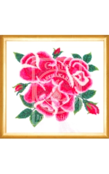 Three Roses Cross Stitch Kit