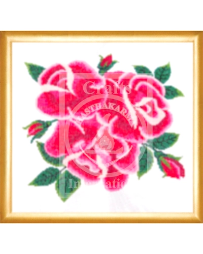 Three Roses Cross Stitch Kit-985273-50e07272