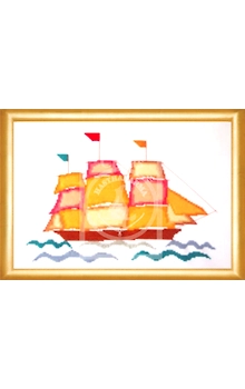 Ship Cross Stitch Kit