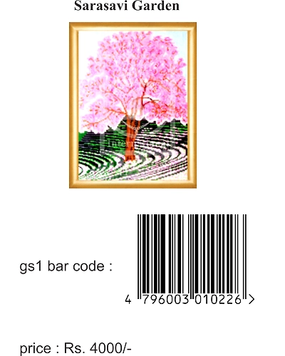 Sarasavi Garden Cross Stitch Kit-3