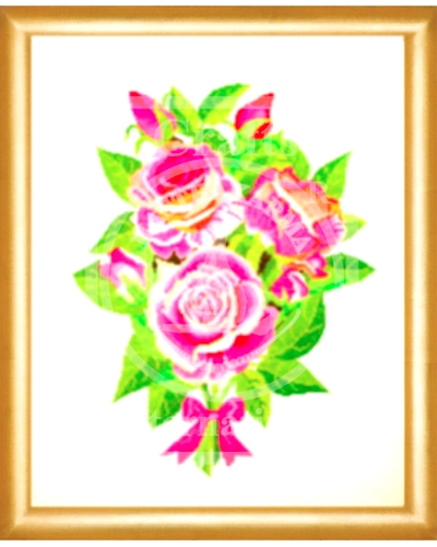 Rose Bunch Cross Stitch Kit-985273-c9c286e5