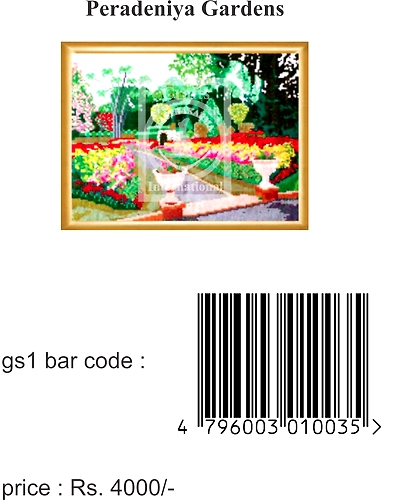 Peradeniya Gardens Cross Stitch Kit-3