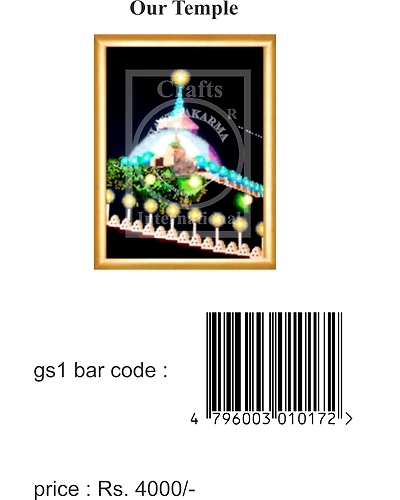 Our Temple Cross Stitch Kit-3