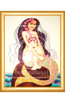 Mother Mermaid Cross Stitch Kit