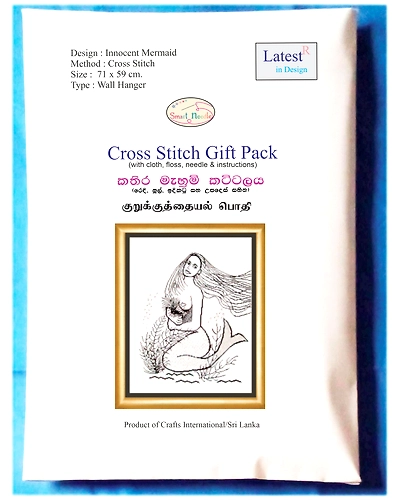 Innocent Mermaid Cross Stitch Kit-1